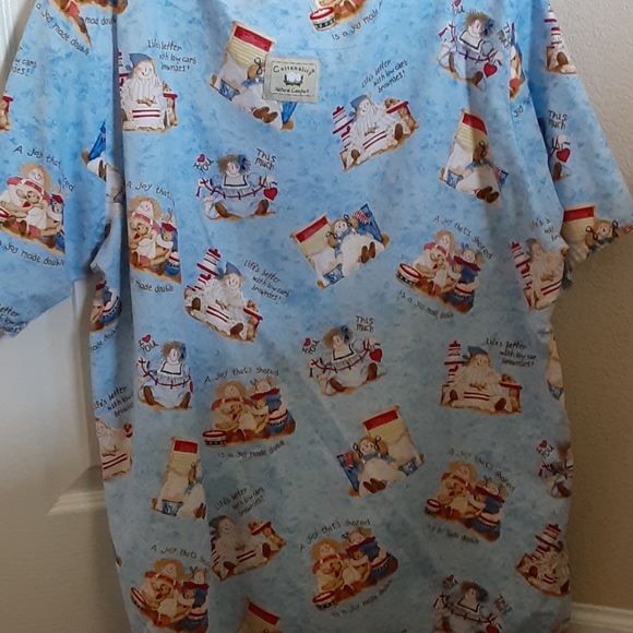 Nurse Smock top - Picture 3 of 3